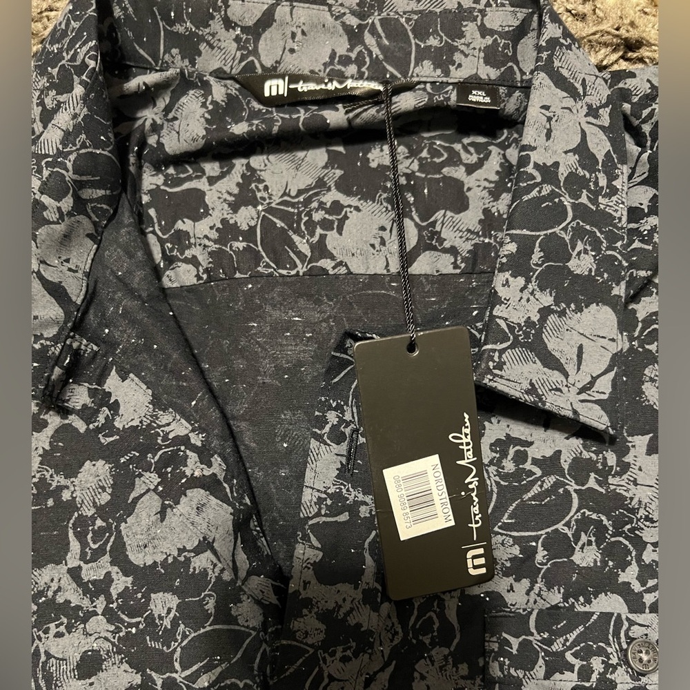 Nwt Travis Matthew Misplaced Memory Short Sleeve … - image 5